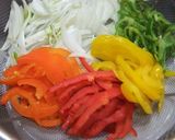 カラフル野菜あんかけ蒸ししゅうまい作り方1写真