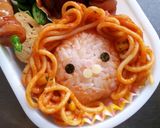 キャラ弁 ライオン弁当作り方4写真
