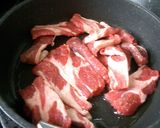 パイン＆パプリカ＆牛肉のカラフルソテー作り方5写真
