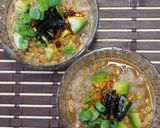 ヘルシー♪納豆とアボカドの海藻麺パスタ風作り方2写真