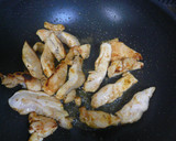 *レタスとチキンのカレー炒め*作り方3写真
