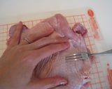 グリルで簡単梅しそチキン作り方2写真