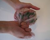 グリルで簡単梅しそチキン作り方3写真