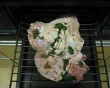 グリルで簡単梅しそチキン作り方4写真