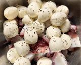 タコとモッツァレラチーズのおつまみ作り方4写真