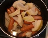 ウインナーのおいしさをすった筍の味噌煮作り方3写真