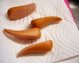 キャラ弁☆ウインナーと竹輪でかたつむり作り方2写真