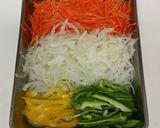 ⭐️美肌効果⭐️野菜たっぷり鯖の南蛮酢作り方1写真