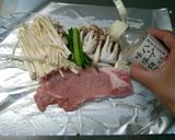 簡単★豚のホイル焼き作り方4写真