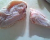 手羽ねぎ~甘酢仕立て**作り方1写真