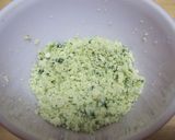くるくる♪おからクッキー☆よもぎ＆あずき作り方1写真