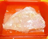レンジで塩麹蒸し鶏のねぎ塩レモン風味だれ作り方3写真
