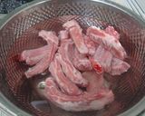 豚カルビキムチ煮作り方1写真