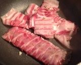 豚肉とキャベツのガーリック焼きそば作り方1写真