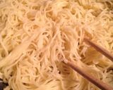 豚肉とキャベツのガーリック焼きそば作り方3写真