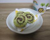 くるくる♪おからクッキー☆よもぎ＆あずき作り方11写真