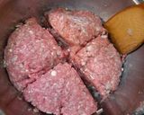 かなるンちの塩麹チーズインハンバーグ作り方1写真
