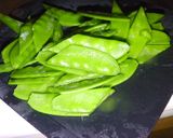 絹サヤご飯作り方1写真