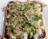 海苔の佃煮＆納豆トースト作り方6写真