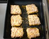 厚切りベーコンの香草パン粉焼き作り方3写真