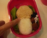キャラ弁♡なめこ探偵作り方4写真