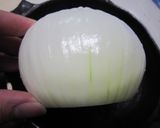 レンチン＊新玉ねぎまるごと和風グラタン作り方1写真
