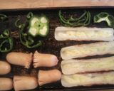 お弁当✿ピーマンのお花チーズ焼き✿デコ弁作り方4写真
