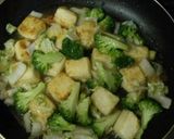 フライパンde簡単揚げ出し豆腐野菜入り作り方3写真