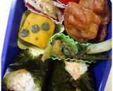 リメイク？かぼちゃの煮物deキャラ茶巾♪作り方4写真