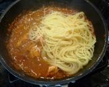 鶏胸肉のトマトパスタ作り方2写真