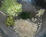筍たっぷり♪春野菜と梅干の変わり餃子作り方2写真