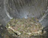 筍たっぷり♪春野菜と梅干の変わり餃子作り方3写真