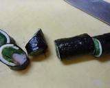 お弁当に♪おひたしdeチーズ海苔巻き☆作り方3写真