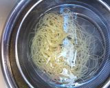 わさびが効く!きのことハムの冷製パスタ作り方5写真
