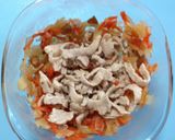 簡単で☆憎々しいね☆肉ちらし作り方4写真