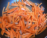 ひじきとにんじんのきんぴら風炒め作り方2写真