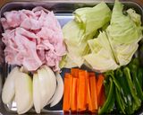 濃厚オイスター肉野菜炒めビーフン😋作り方2写真