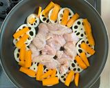 ワンパンで！鶏むね肉とれんこんの塩麴炒め作り方2写真