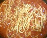 ツナとハーブのトマトソースのリングイネ！作り方6写真