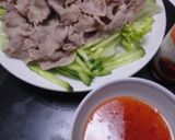茹で豚肩ロース肉・スイートチリソース添え作り方9写真