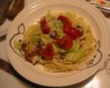 オイルサーデンとセミドライトマトのパスタ作り方8写真
