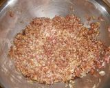 キノコ入りジューシー焼き餃子。作り方2写真