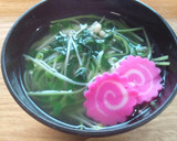 簡単すぎる♥豆苗とえのきのスープ♥作り方4写真