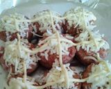 肉詰めしいたけのマヨチーズ焼き＊作り方4写真