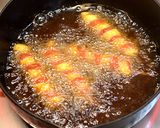 らせんソーセージのフライドポテト巻き作り方5写真