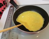 こどもといっしょに☆錦糸卵作り方6写真