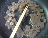 ふきとこんにゃくのピリ辛ナンプラー炒め作り方3写真