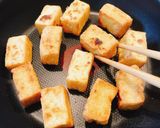 揚げずに簡単！厚揚げの揚げ出し豆腐☆きのこあん作り方4写真