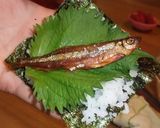 ワカサギ甘露煮de手巻き寿司作り方3写真