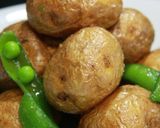 ポテトとスナップエンドウバターソテー作り方19写真
